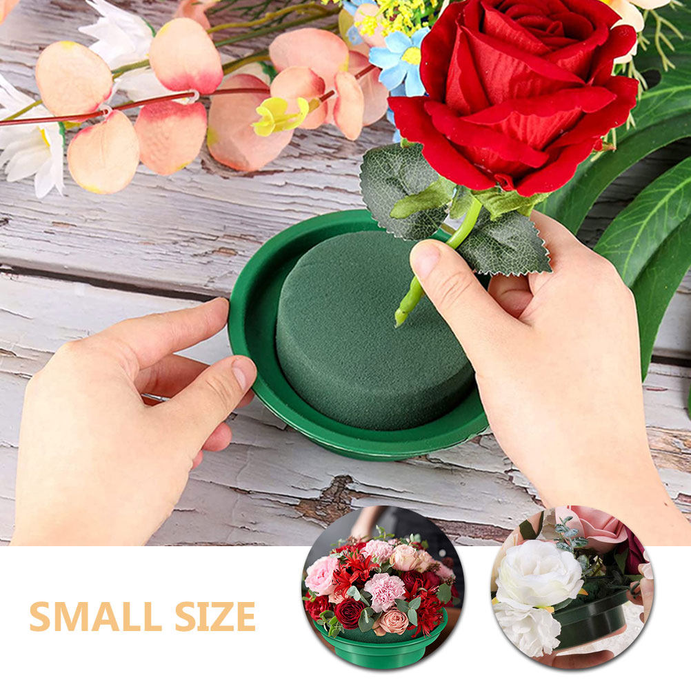 2Pcs Round Floral Mud Floral A - Wedding Floral Supply recension och pris