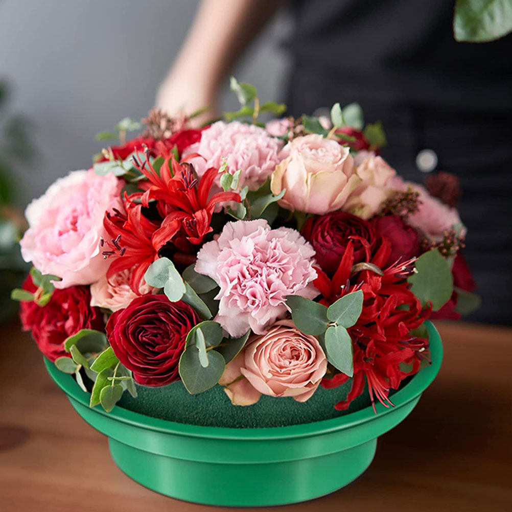 2Pcs Round Floral Mud Floral A - Wedding Floral Supply recension och pris