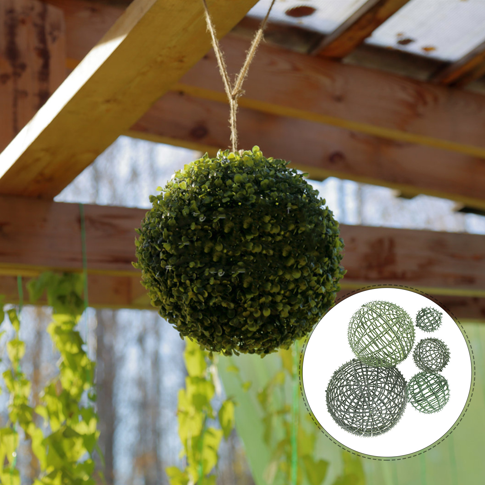 5Pcs Decorative Flower Ball Fr - Wedding Floral Supply recension och pris