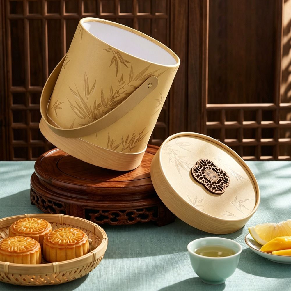 Empty Mooncake Gift Box Portab - Wedding Hampers recension och pris