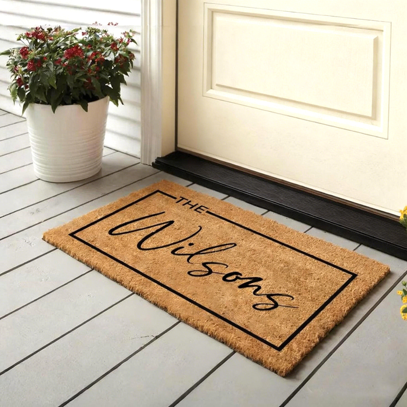 Personalized Entrance Door Mat - Wedding Tap recension och pris