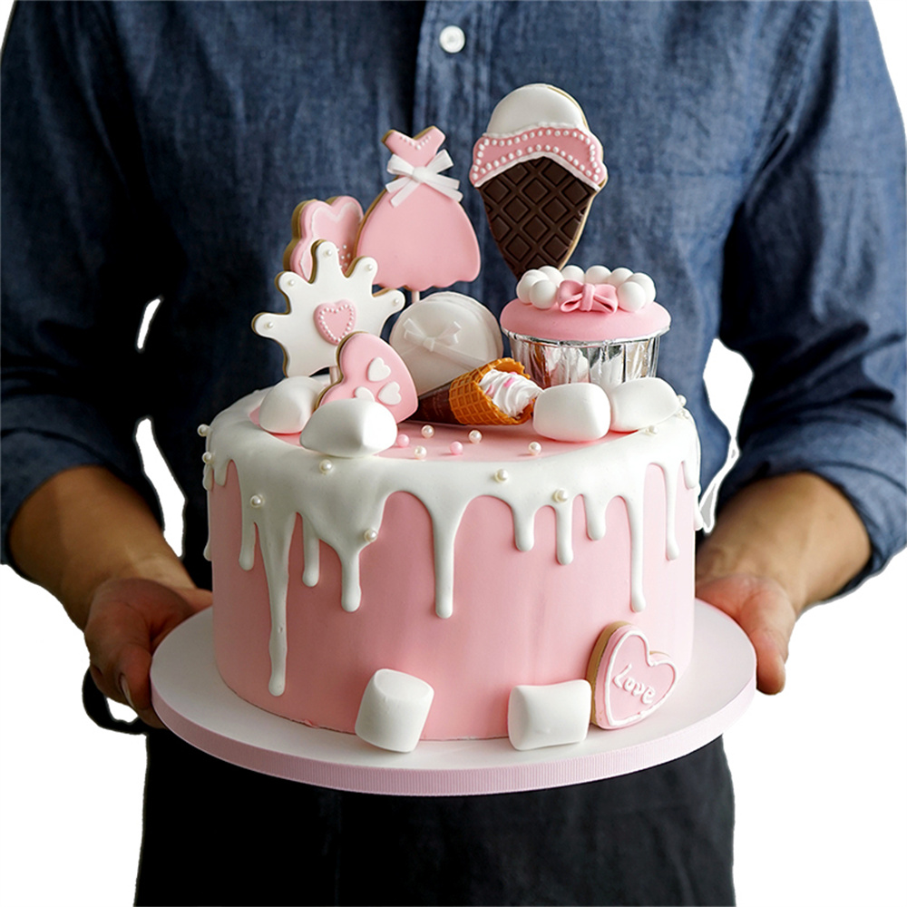 artificial simulation cake fak - Wedding Cake Supply recension och pris